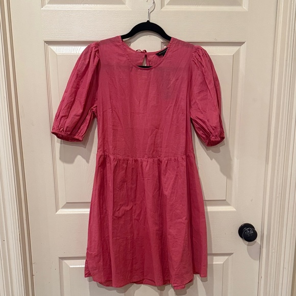 Banana Republic Factory NWT pink open back dress, small - Picture 2 of 8